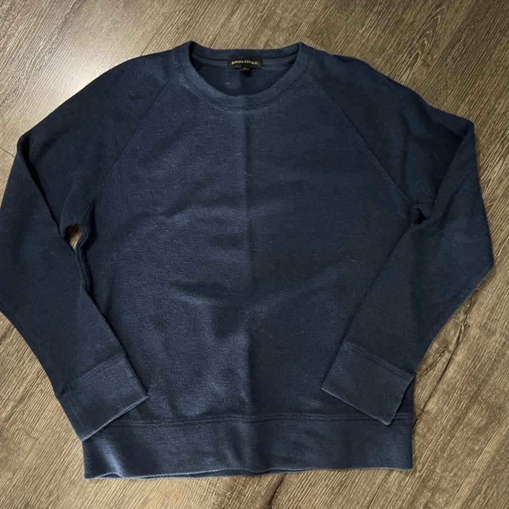 Banana Republic Navy Crewneck Sweater